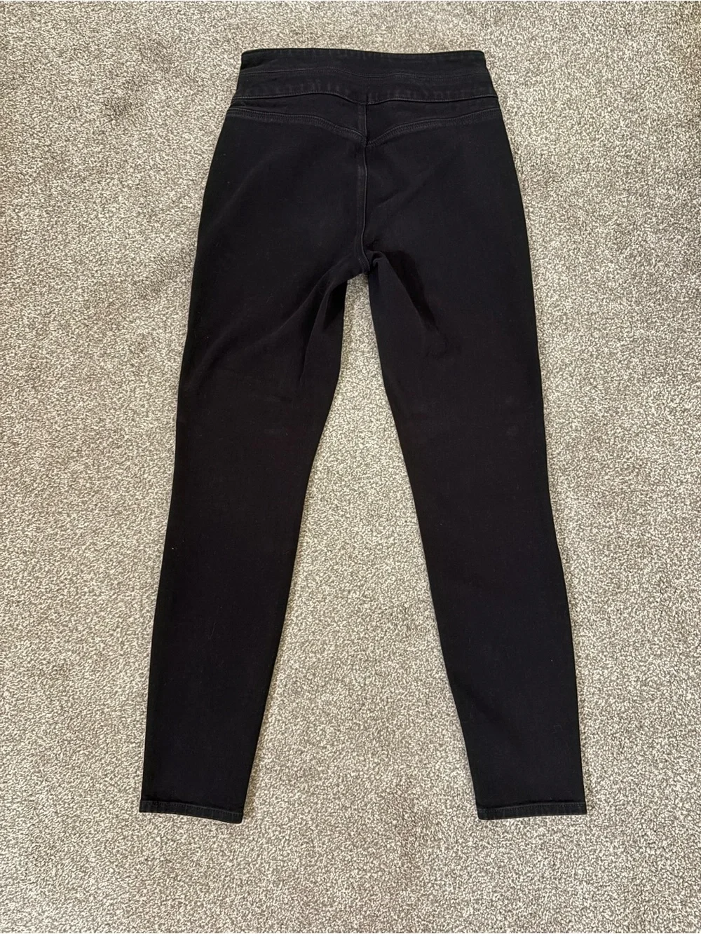 White House Black Market Black High-Rise Skinny Jeans